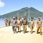 Sekda dan Tim Pengarah MTQ X Kabupaten Natuna Tinjau Persiapan Kecamatan Pulau Tiga