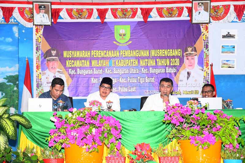 You are currently viewing Sekda Natuna Tutup Musrenbang Wilayah II di Kecamatan Pulau Laut