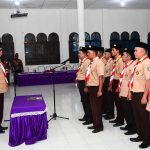 Wan Siswandi Lantik Pengurus Kwarran Pulau Laut