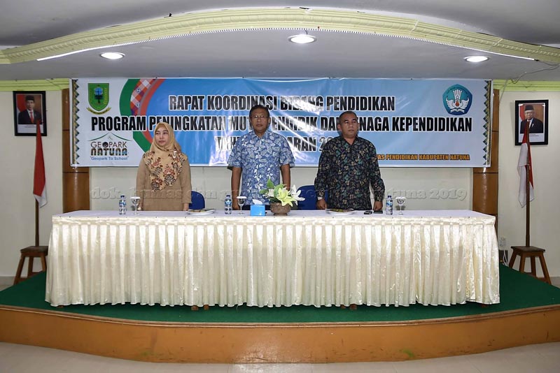 You are currently viewing Asisten III Setda Natuna Buka Rakor Bidang Pendidikan Tahun 2020