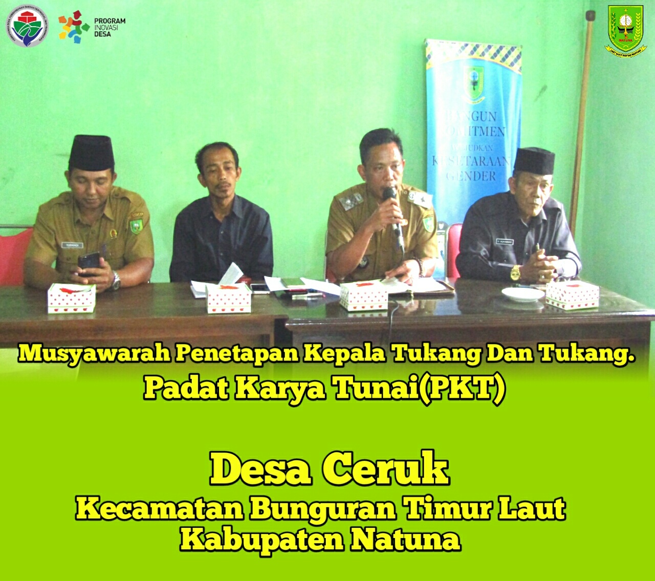 You are currently viewing Program Padat Karya Tunai Desa Ceruk Dikucurkan