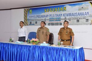 Read more about the article Asisten Ekbang Kabupaten Natuna Buka Pelatihan Kewirausahaan