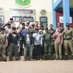 Siaga Covid-19, Satgas Serasan Timur Patroli Area Free WiFi