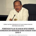 Pemda Natuna Bebaskan 10% Pajak Rumah Makan, Restoran dan Hotel