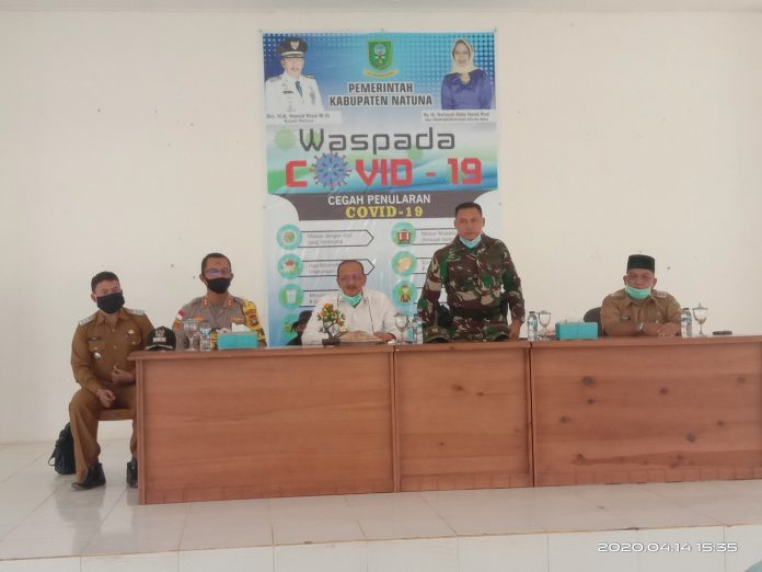 You are currently viewing Bupati Natuna, Pantau Kesiapan Gugus Kecamatan Pulau Tiga dan Pulau Tiga Barat