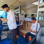 Bupati Natuna Tinjau Kapal Rujukan Untuk Penanganan Covid-19