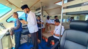 Read more about the article Bupati Natuna Tinjau Kapal Rujukan Untuk Penanganan Covid-19