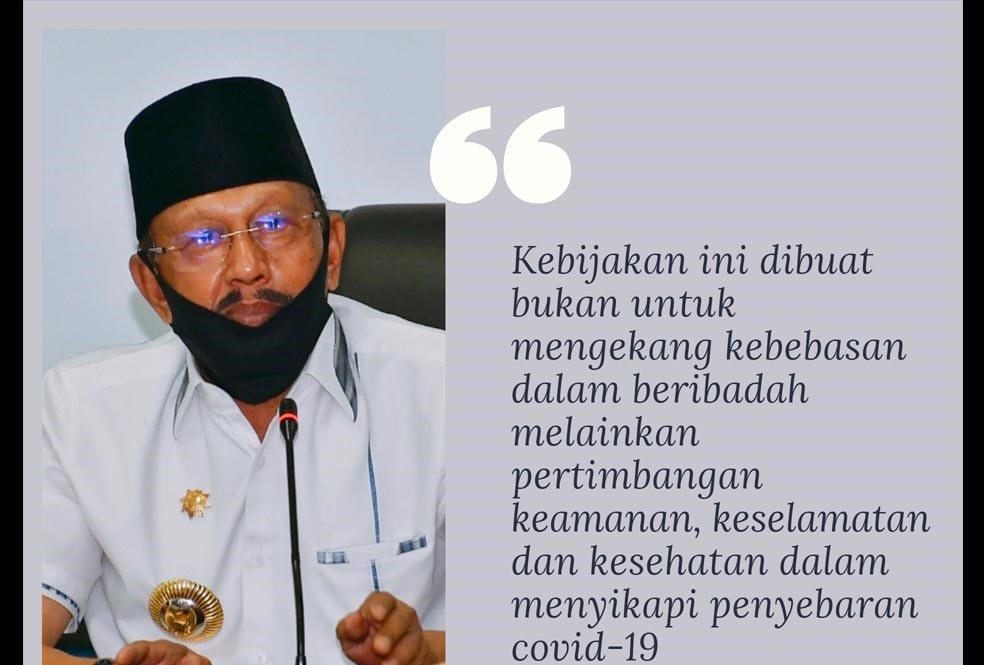You are currently viewing Bupati Natuna : Bukan Mengekang Kebebasan Beribadah, Melainkan Upaya Cegah Penularan Covid-19