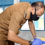 Bupati Natuna dan Polres Natuna Tandatangani NPHD dukungan Operasional Penanganan Covid-19.