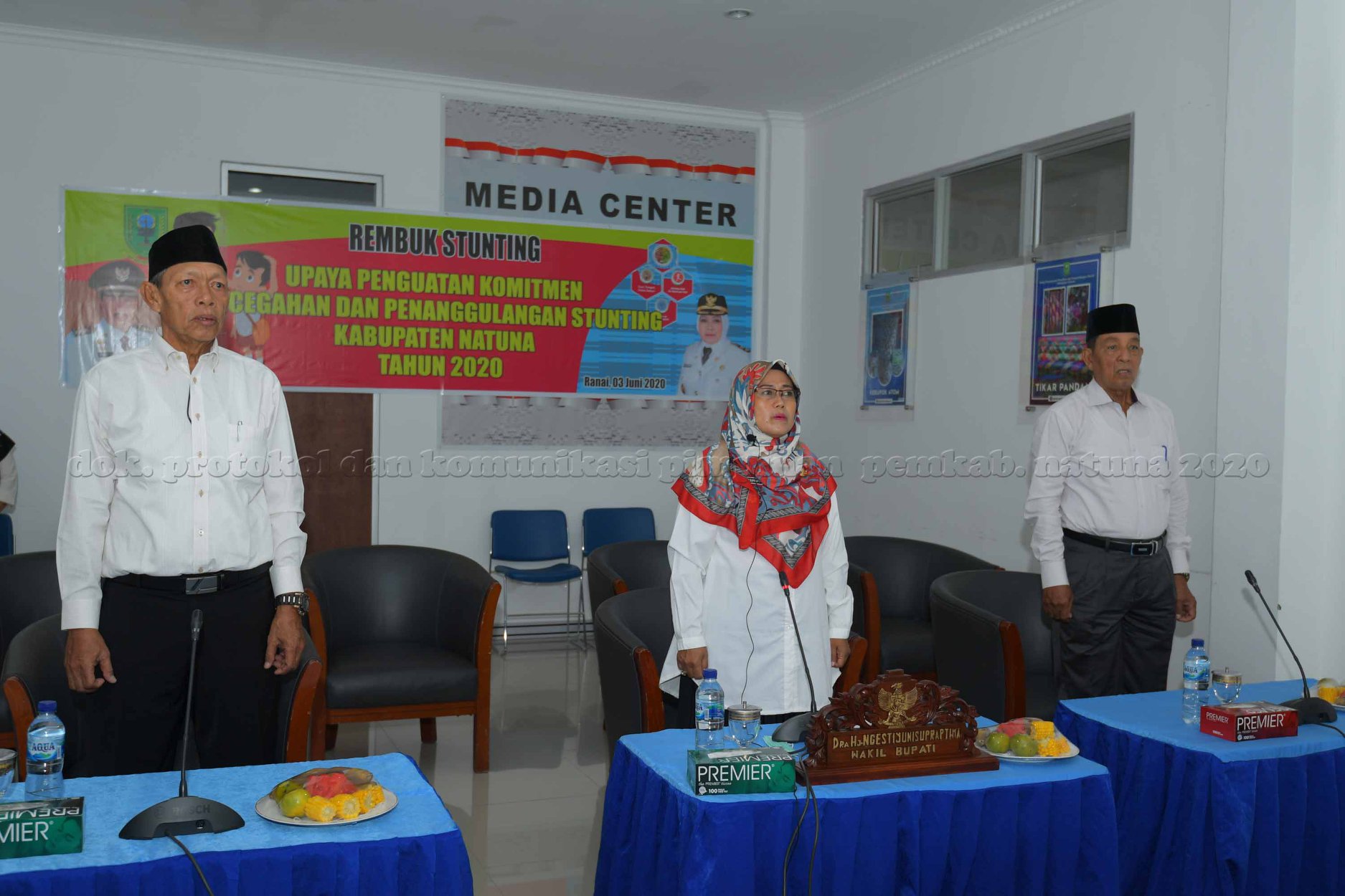 You are currently viewing Wakil Bupati Natuna Gelar Video conference Rembuk Stunting Tingkat Kabupaten Natuna Tahun 2020