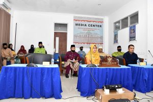 Read more about the article Wabup Natuna gelar Video Conference Persiapan Pilkada Bersama Menkopolhukam, Mendagri