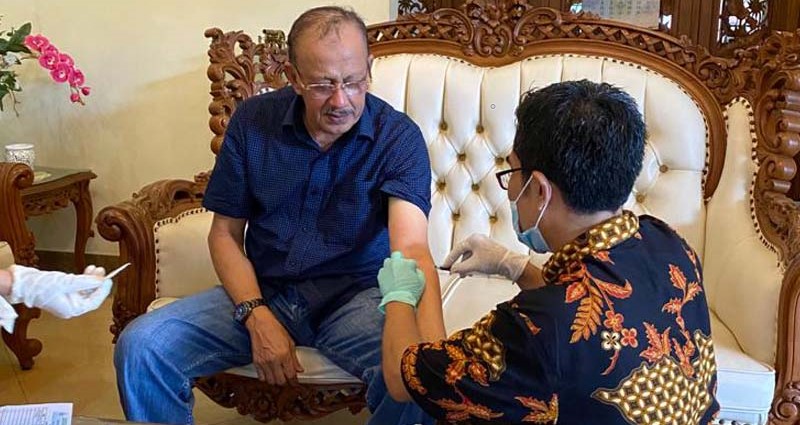 You are currently viewing Kembali ke Natuna, Bupati Beserta Rombongan Jalani Rapid Test