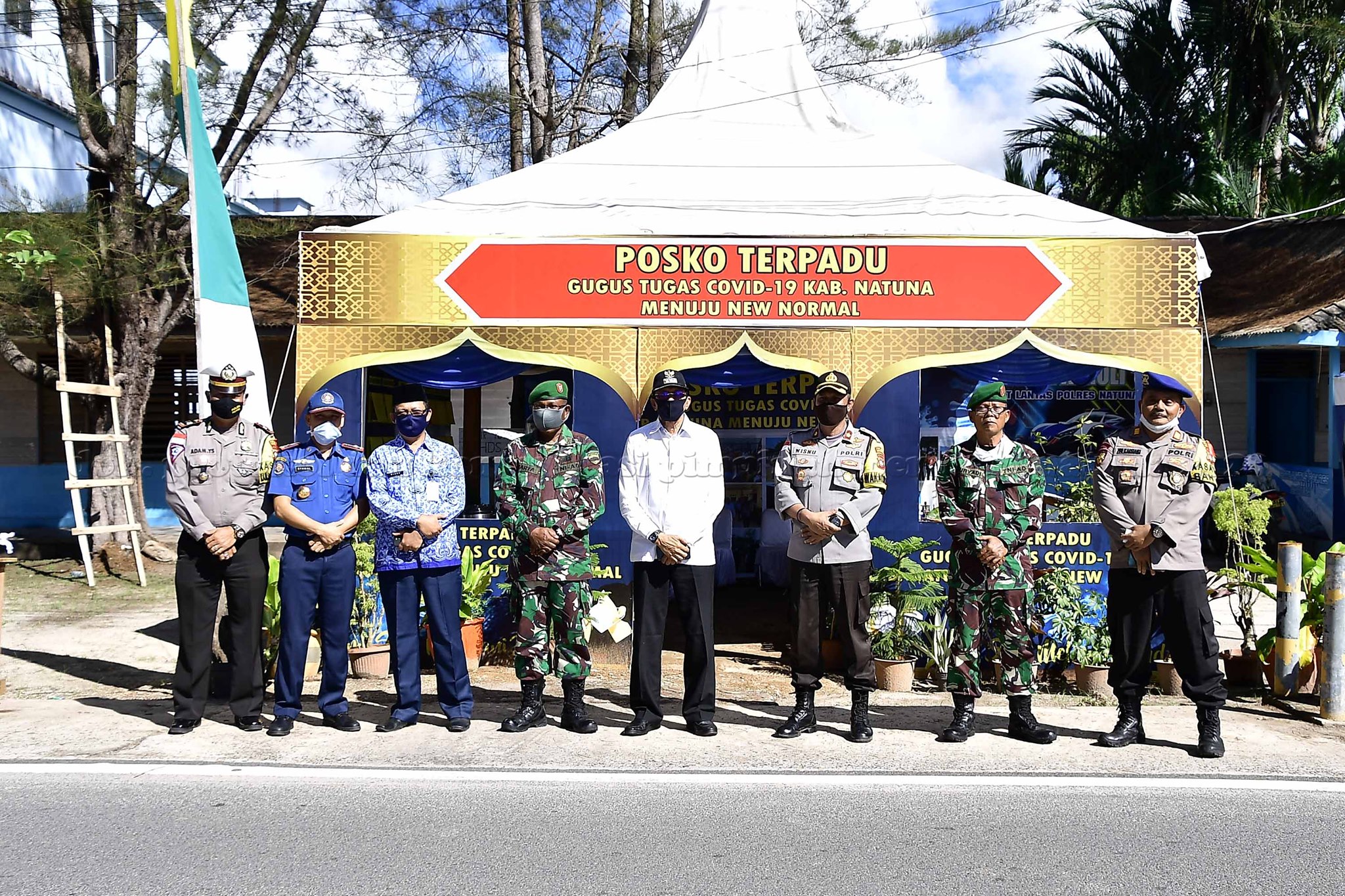 You are currently viewing Bupati Natuna Pimpin Simulasi New Normal