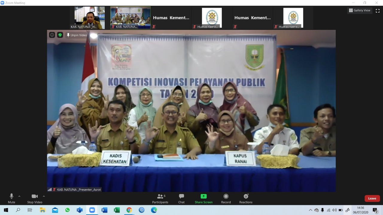 You are currently viewing Kalahkan 2.250 Proposal Inovasi Pelayanan Publik, Si BERES Natuna Menunju Top 45