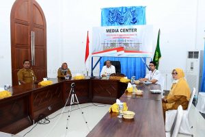 Read more about the article Bupati Natuna Hadiri Vidcon Sosialisasi Peraturan Presiden No 64 Tahun 2020