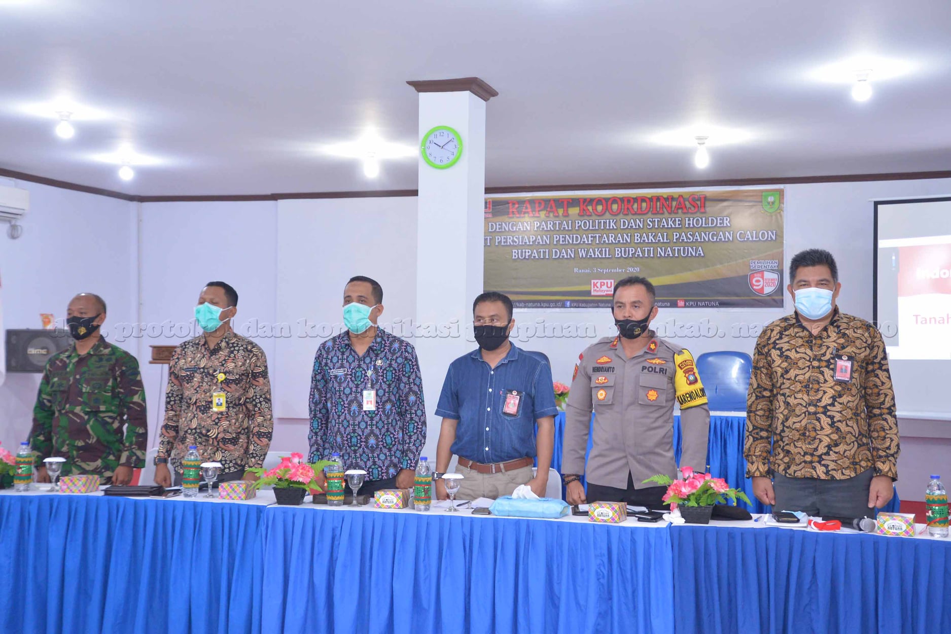 You are currently viewing Rakor Persiapan Pendaftaran Bakal Calon Bupati dan Wakil Bupati Natuna Pemilihan 2020