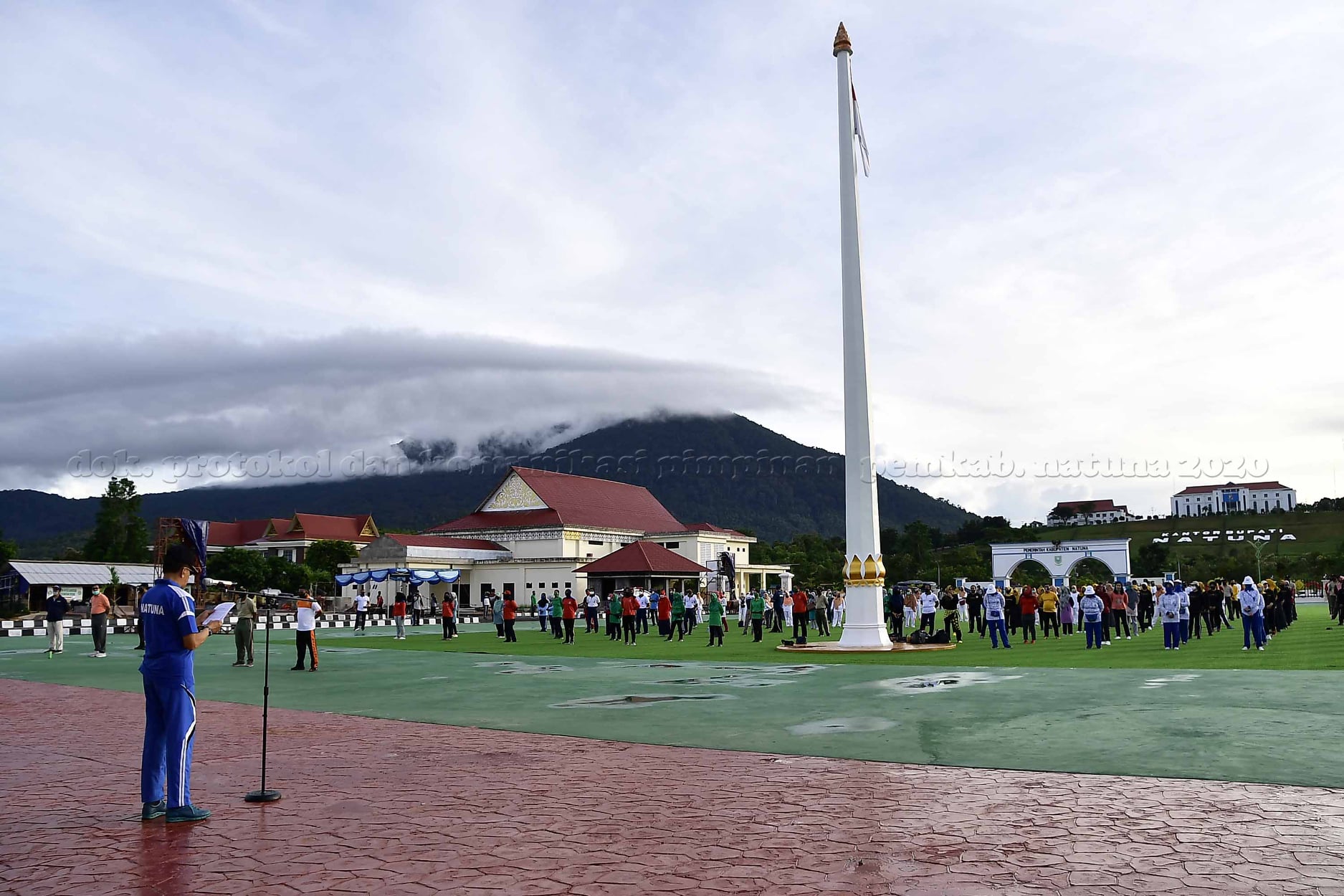 You are currently viewing Natuna Gelar Haornas dengan Senam Bersama