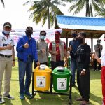 Bupati Natuna Hadiri Peringatan Hari Bersih Dunia di Geosite Geopark Wisata Batu Kasah