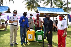 Read more about the article Bupati Natuna Hadiri Peringatan Hari Bersih Dunia di Geosite Geopark Wisata Batu Kasah