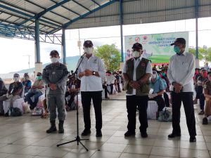 Read more about the article Pemda Sambut Hangat Kunjungan Kemensos dan Bakamla