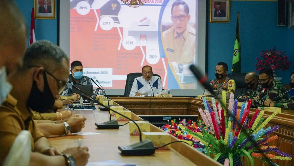 You are currently viewing Bersama KPU, Pemda Natuna Bahas Pilkada Adaptasi Kebiasaan Baru