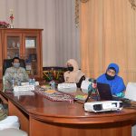 Pj. Sekda Hendra Kusuma Mengikuti Vidcon Rakernas Forsesdasi Tahun 2020