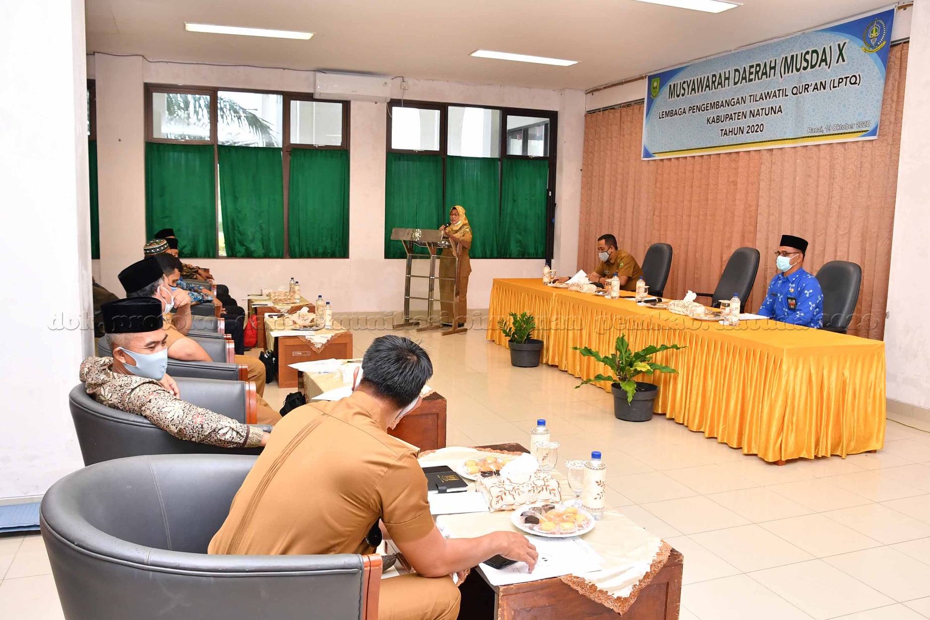 You are currently viewing Wakil Bupati Natuna Ngesti Buka Musda X LPTQ Kabupaten Natuna