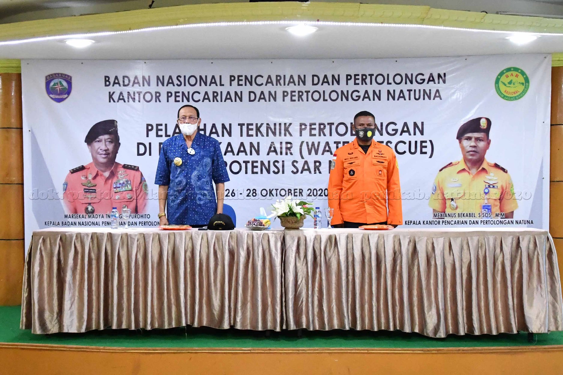 You are currently viewing Bupati Natuna Buka Pelatihan SAR ‘Water Rescue’