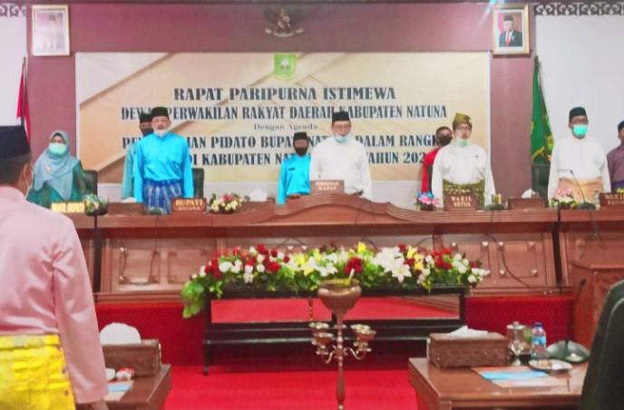 You are currently viewing DPRD Gelar Rapat Paripurna Istimewa HUT ke 21 Natuna