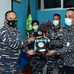 Pemda Natuna Sambut Silahturahmi Dansatgas Operasi Bima Suci di Pulau Terluar