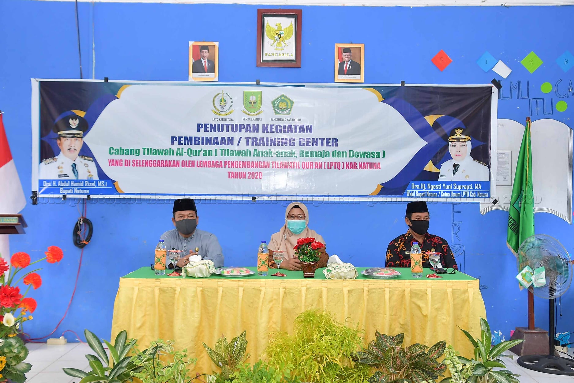 You are currently viewing Wabup Natuna tutup Secara Resmi Training Center Cabang Tilawatil Qur’an tingkat Kabupaten Natuna