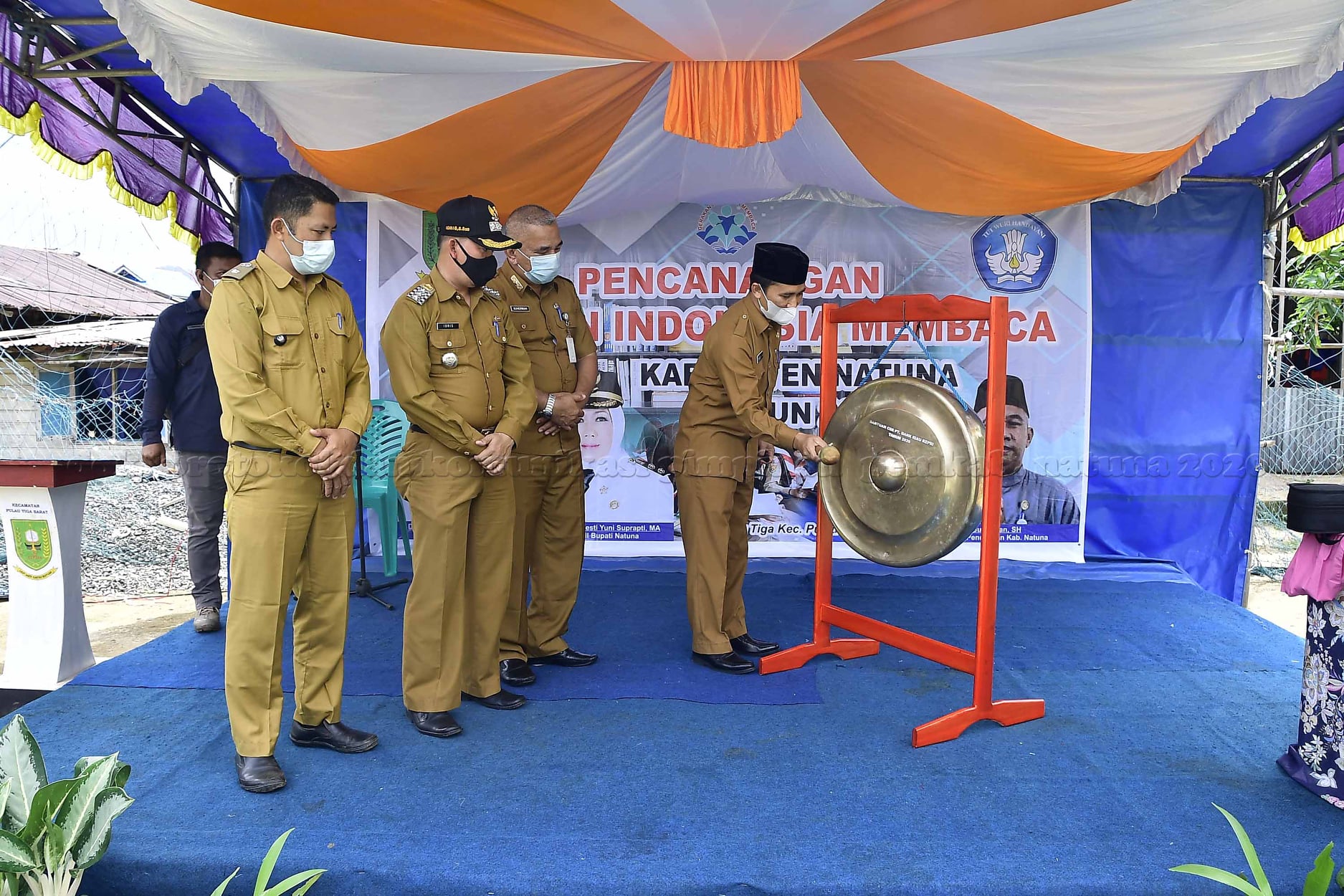 You are currently viewing Pencanangan Gerakan Indonesia Membaca Kabupaten Natuna