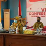 Vidcon Penyerahan LPH BPK Perwakilan Kepri terkait SPBE Kabupaten Natuna