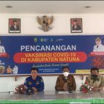 Pencanangan Vaksinisasi Dosis Pertama di Natuna Telah Selesai