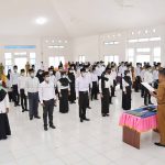 Asisten I Setda Natuna Hadiri Peresmian Anggota BPD se-Kecamatan Pulau Tiga dan Pulau Tiga Barat