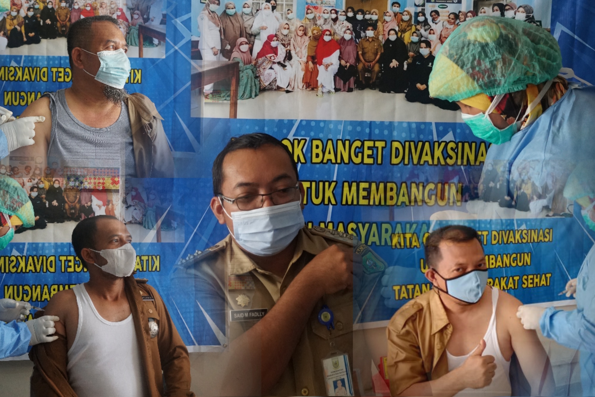 You are currently viewing Vaksinasi Covid-19 Tahap ll Termin 1 Untuk Pejabat Publik Kabupaten Natuna