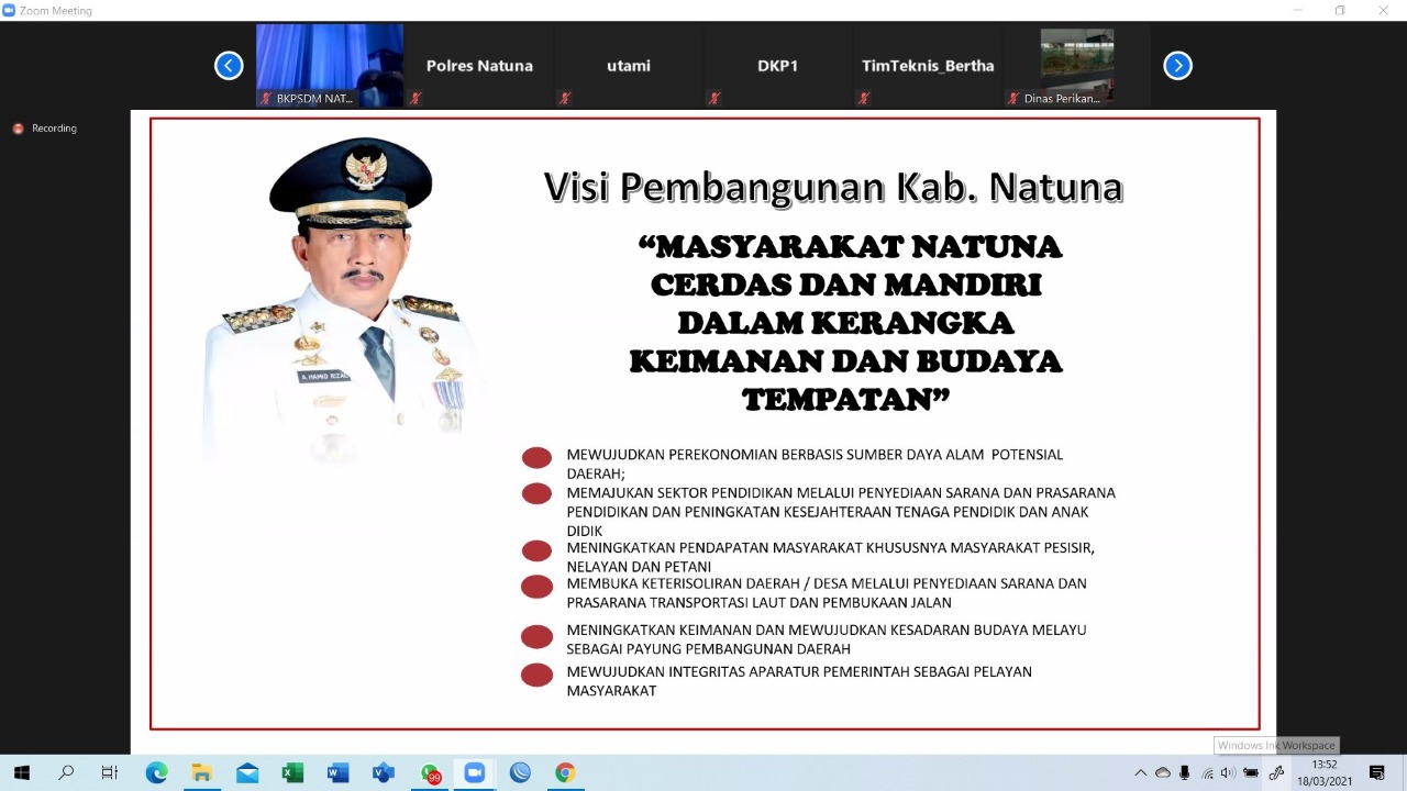 You are currently viewing Kabupaten Natuna laksanakan Verifikasi Penghargaan Anugerah Parahita Ekapraya 2020