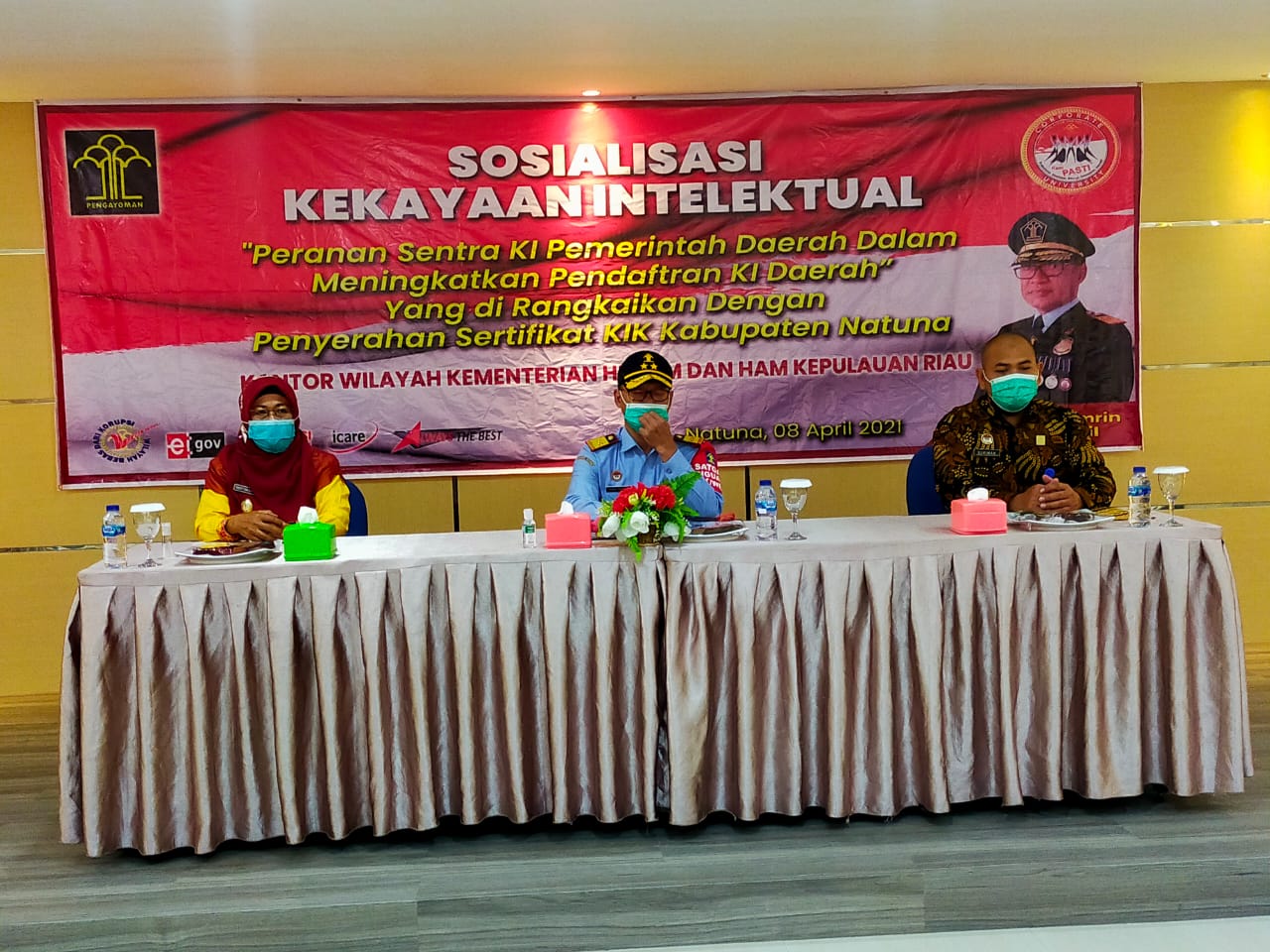 You are currently viewing Pemkab Natuna Terima penghargaan Dari Kemenkumham