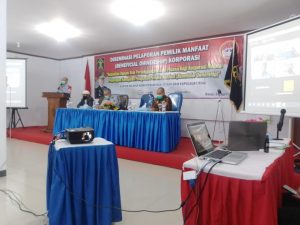 Read more about the article Diseminasi Pelaporan Pemilik Manfaat ( Benefical Ownership ) KORPORASI