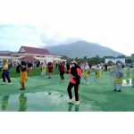 Jelang Ramadhan, Pemda Natuna Gelar Senam Bersama