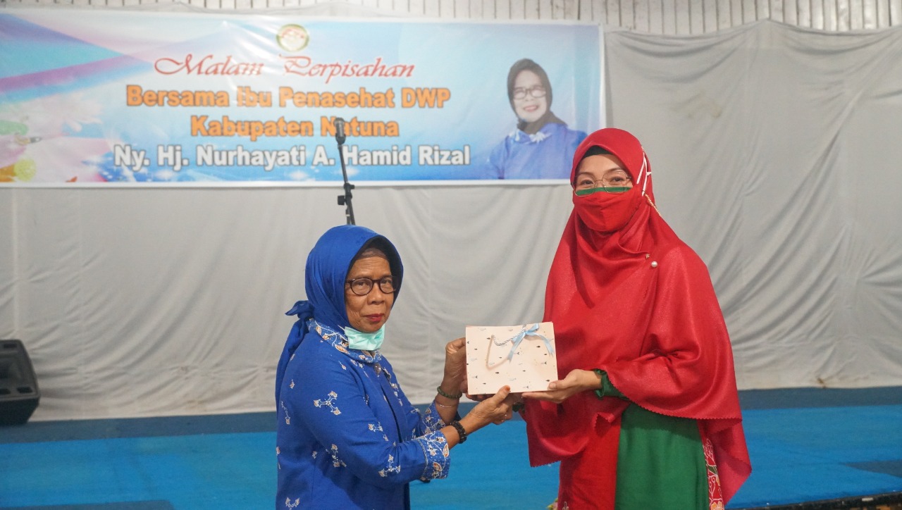 You are currently viewing Perpisahan Penasehat Dharma Wanita Persatuan DWP Kabupaten Natuna