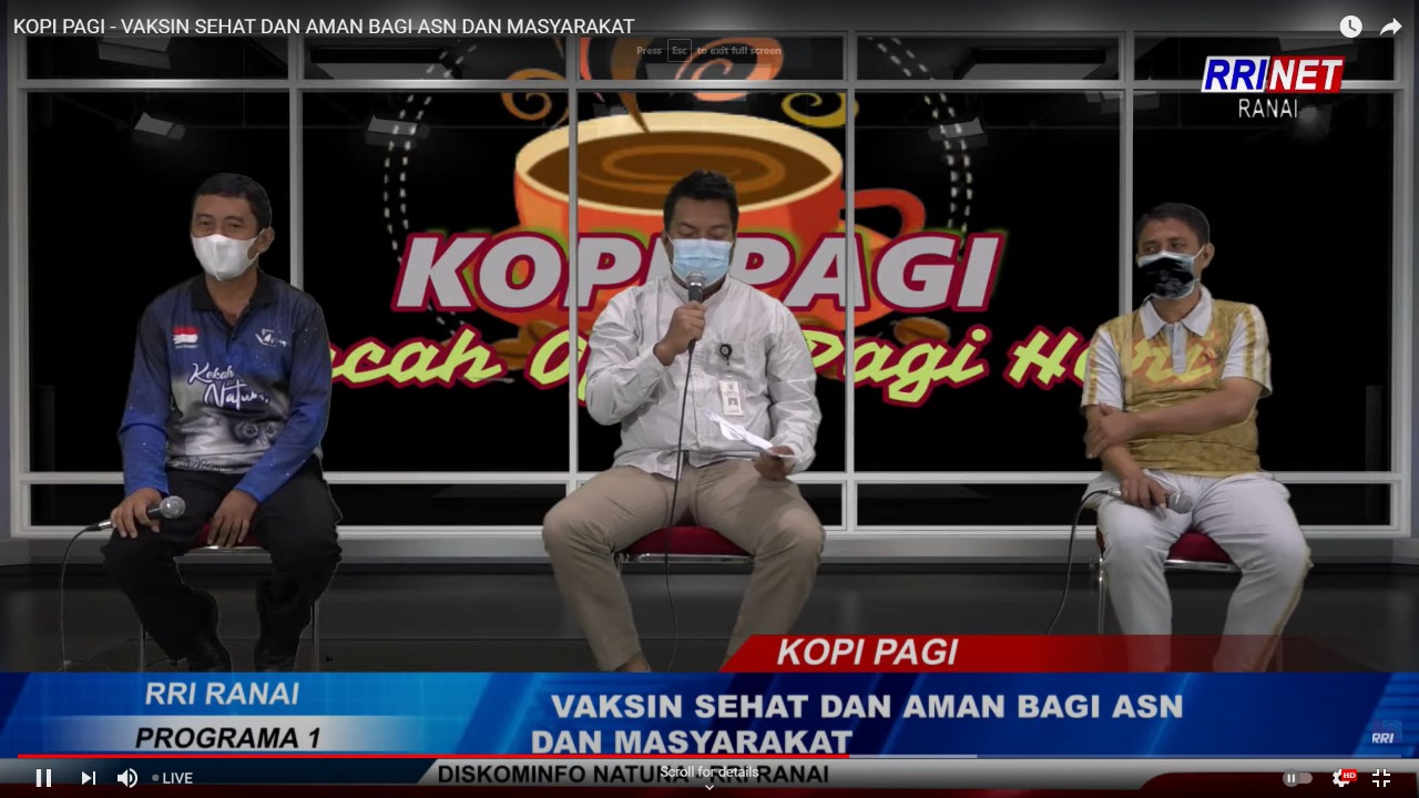 You are currently viewing Pemkab Natuna Sosialisasikan Vaksin Sehat, Aman Bagi ASN dan Masyarakat.