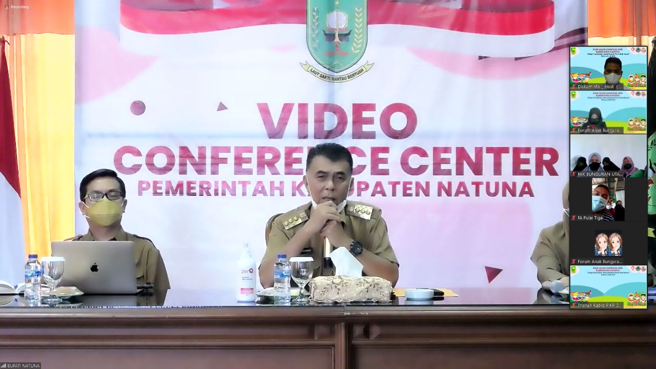 You are currently viewing Peringati Hari Anak, Bupati Natuna Gelar Dialog Bersama Forum Anak Se-Kabupaten Natuna.