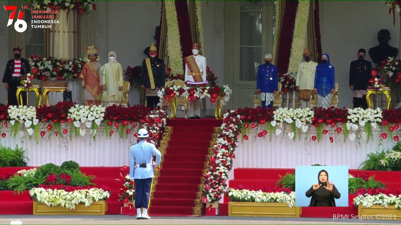 You are currently viewing Presiden Jokowi Jadi Inspektur Upacara Peringatan Detik Detik Proklamasi.