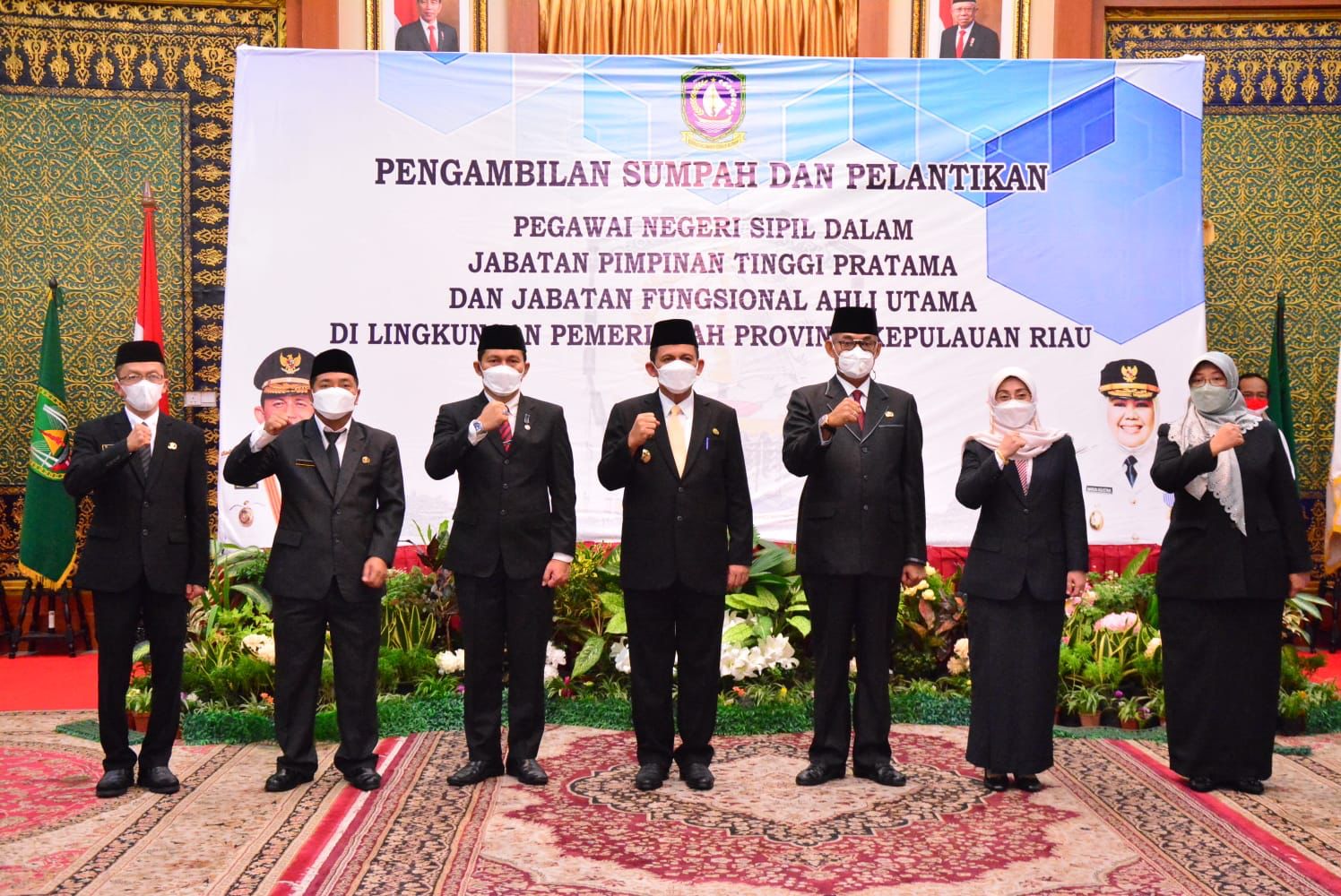 You are currently viewing Gubernur Ansar Lantik 7 Pejabat, Salah Satunya Mantan Kadis Pemberdayaan Perempuan Natuna