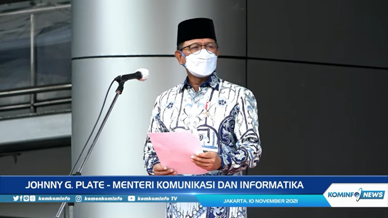 You are currently viewing Peringatan Hari Pahlawan, Johnny G. Plate  Ajak Resapi Semangat Pejuang Menyongsong Transformasi Digital