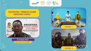 Read more about the article Peserta Asal Natuna Raih Juara 1 Inovasi Cegah Stunting