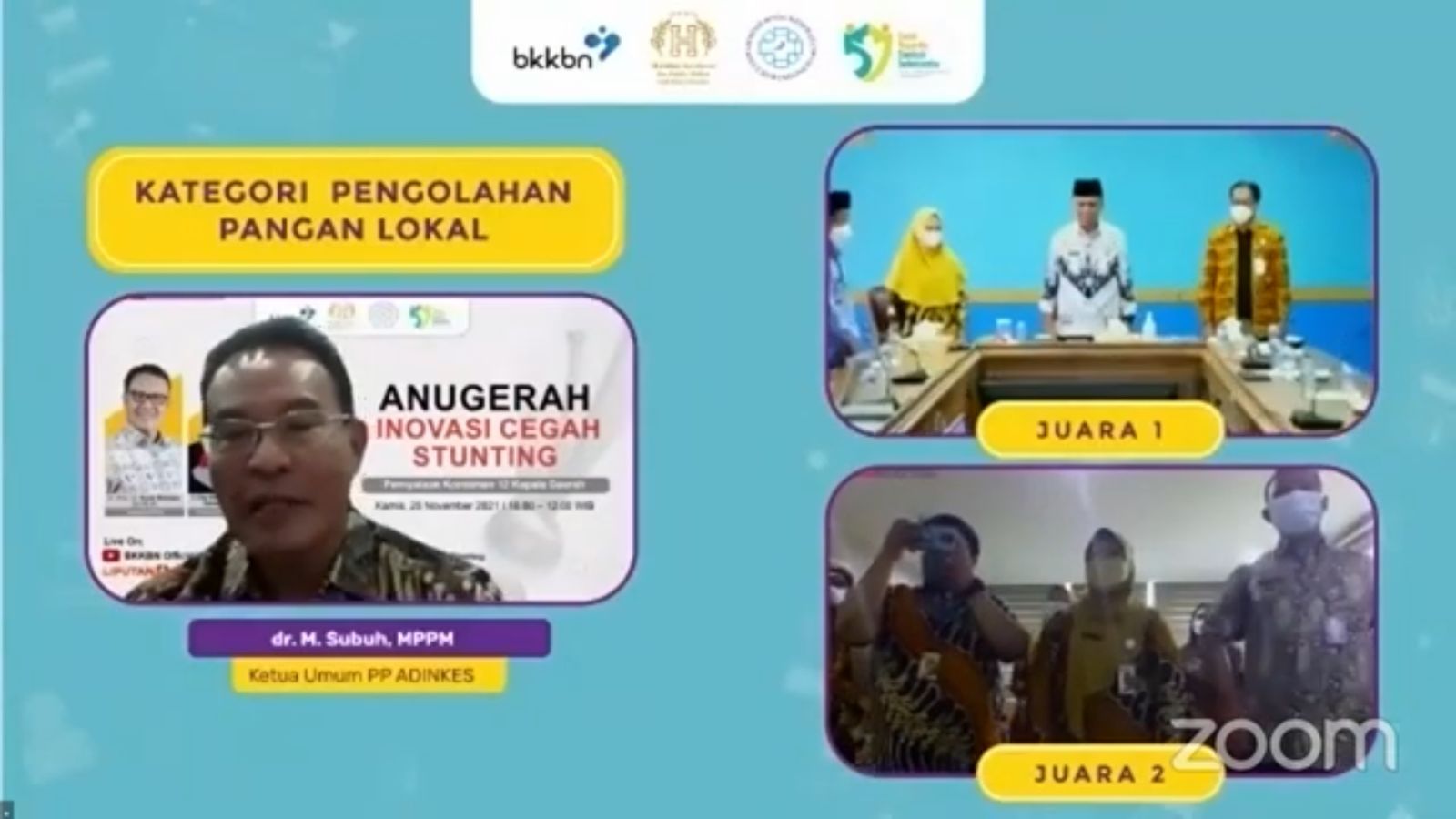 You are currently viewing Peserta Asal Natuna Raih Juara 1 Inovasi Cegah Stunting