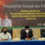 Pelantikan Sekda, Bupati Natuna : Tunaikan Tugas dengan Sebaik-baik nya.