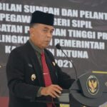 Bupati Natuna Lantik Tiga Pejabat Pimpinan Tinggi Pratama di Lingkungan Pemerintah Kabupaten Natuna